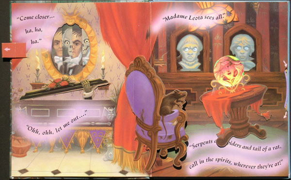Disneys Haunted Mansion - Inside view