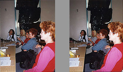 Melissa Crenshaw, Roberta Booth, Posy Jackson, Margaret Benyon and Marie-Christiane Mathieu,
