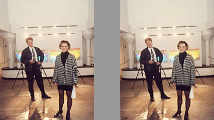 Martin Richardson and Sarah Maline