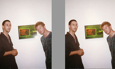Paul Newman and Chris Levine